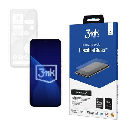 3mk hybridní sklo FlexibleGlass pro Nothing Phone (4a)