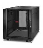 APC NetShelter SX 12U Server Rack Enclosure 600mm x 1070mm w/ Sides Black Shock Packaging