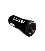 WG - Autonabíječka 2x USB-A, 5 V, 2.1 A, černá