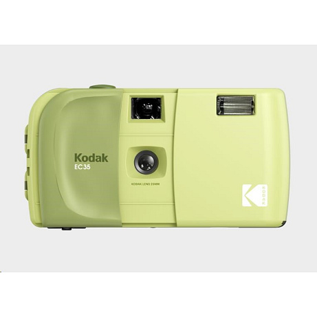 Kodak EC35 Film Camera Avocado Green + Kodak Ultra Max 24 Exp