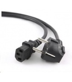 C-TECH kabel síťový 1,8m 220/230V napájecí, VDE