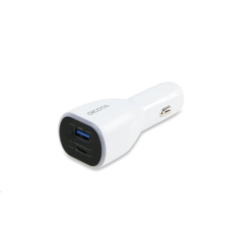 DICOTA Car Laptop Charger Universal PRO 12/24V (100W), white