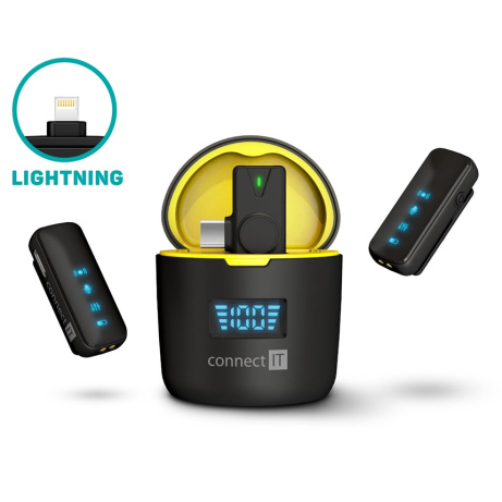CONNECT IT Wireless ClipMic Pro Lightning