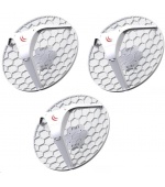 MikroTik LHG 5 (RBLHG-5nD-3), 3-PACK, 600MHz CPU, 64MB RAM, 1x LAN, 5GHz Wi-Fi, 25dBm, ant. 2x24dBi, 802.11a/n, vč. L3