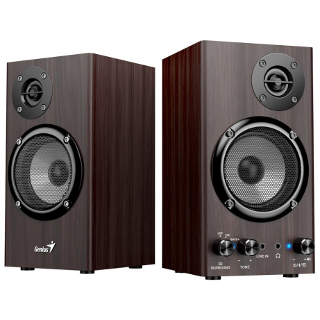 GENIUS repro SP-HF520BT, tmavě hnědá