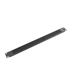 LANBERG 19" KARTÁČOVÝ PANEL 1U ČERNÝ AK-1101-B