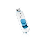 ADATA Flash Disk 16GB C008, USB 2.0 Classic, bílá