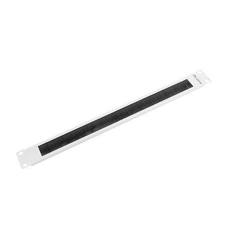 LANBERG 19" KARTÁČOVÝ PANEL 1U ŠEDÝ AK-1101-S