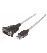 MANHATTAN Převodník z USB na sériový port (Prolific PL-2303HXD Chip, 45cm)