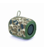 GEMBIRD Repro SPK-BT-LED-03-CM, Bluetooth, 5W, RGB LED podsvícení, Camo