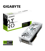 GIGABYTE VGA NVIDIA GeForce RTX 5070 AERO OC 12G, 12G GDDR7, 3xDP, 1xHDMI