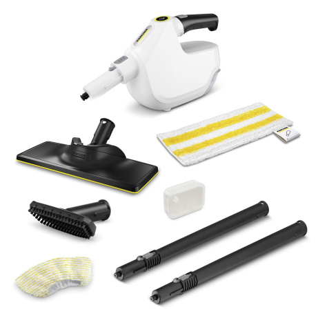 Kärcher SC 1 Multi & Up parní čistič, 1300 W, 200 ml, podlahová hubice, utěrka EasyFix