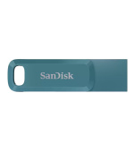 SanDisk Flash Disk 128GB Ultra Dual Drive Go, USB-C 3.2, Modrá