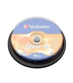 VERBATIM DVD-R(10-Pack)Spindle/General Retail/16x/4.7GB