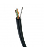 DATACOM UTP drát Cat5e 50m samonosný OUTDOOR blk