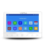 Veria LCD monitor videotelefonu 8276B série 2-WIRE bílý