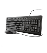 TRUST set klávesnice + myš PRIMO, USB, DE