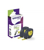 WECARE ARMOR páska kompatibilní s DYMO S0721620,Black/Yellow,2*12mm*4m