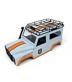 Modro oranžová Karoserie Land Rover Trail 1/12