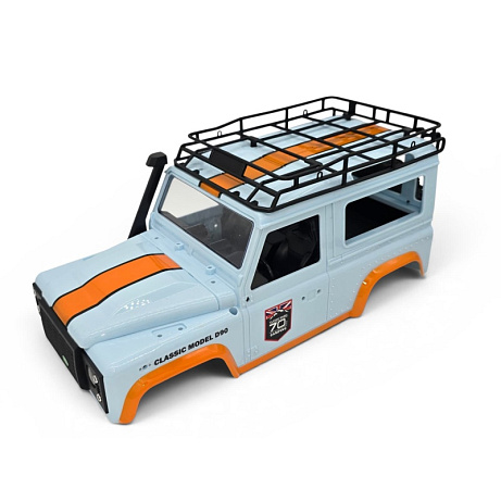 Modro oranžová Karoserie Land Rover Trail 1/12