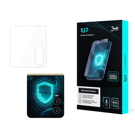3mk ochranná folie 1UP pro Tecno Phantom V Flip2 (front)