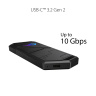 ASUS ROG STRIX ARION SSD NVME AURA case, USB-C 3.2, M.2 NVMe SSD kovový box, délka 30-80 mm, AURA RGB