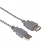 PremiumCord USB 2.0 kabel prodlužovací, A-A, 5m
