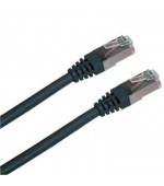 Patchkabel S/FTP,Cat6,2xRJ45, 10m černý