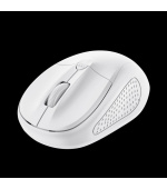 TRUST Myš PRIMO WIRELESS MOUSE MATT WHITE, USB, bezdrátová