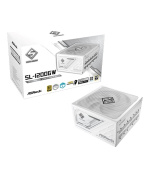 ASROCK zdroj SL-1200GW,1200W, 80Plus Gold, 135 mm, ATX 3.1