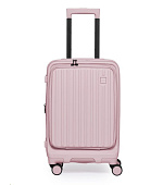 ACER Barcelona Luggage 20", světle růžový , pevný cestovní kufr, materiál: 100% recyklovaný PET, TSA kombinační zámek, p