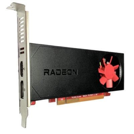 HP VGA AMD Radeon RX 6300 2GB GDDR6 PCIe x16 Graphics Card, 1xiDisplayPort 1.4, 1x HDMI 2.1