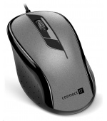 CONNECT IT Optická myš, USB, šedá