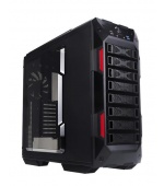 IN WIN skříň Grone Black/Red, Midi Tower, bez zdroje