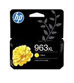 HP 963XL High Yield Yellow Original Ink Cartridge (1,600 pages)