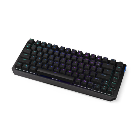 ENDORFY Klávesnice Thock 75% Wireless CZ Black, Mechanická, Bezdrátová, ARGB, černá