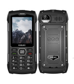 EVOLVEO StrongPhone H1, IP68 odolný Dual SIM telefon, 2,8"LCD, 5000mAh, Powerbanka, černo-šedý