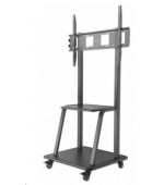 Manhattan univerzální TV vozík, Universal Heavy Duty TV Cart, 37" až 100" TV, černá