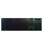 Logitech Mechanical Gaming Keyboard G915 LIGHTSPEED Wireless RGB - GL Tactile - CARBON - US INT'L - 2.4GHZ/BT