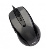A4tech N-708X V-Track optická myš, 1600DPI, USB, černá