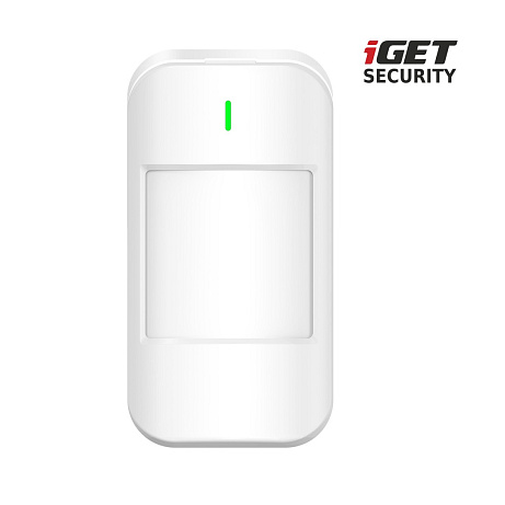iGET SECURITY MP1 - bezdrátový pohybový PIR senzor pro alarm M6-4G s nastavením citlivosti