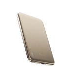 BMX SolidSafe™ Air Titanium 5K Qi2 Wireless Magnetic Power Bank, Gold