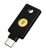 Security Key C NFC - USB-C, podporující vícefaktorovou autentizaci (NFC), podpora FIDO2 U2F, voděodolný