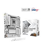 ASRock MB Sc AM5 X870 Challenger WiFi WHITE, AMD X870, 4xDDR5, 1xHDMI, 2xUSB4, WiFi