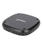 MANHATTAN bezdrátová nabíječka Under-Desk Fast Wireless Charger – 10 W, černá