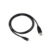 C-TECH kabel USB 2.0 AM/Micro, 2m, černý