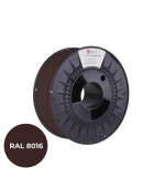 Tisková struna (filament) C-TECH PREMIUM LINE, PLA, mahagonová hnědá, RAL8016, 1,75mm, 1kg