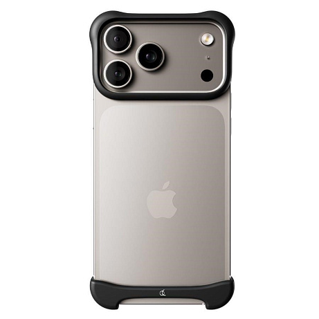 Arc Pulse - hliníkový ochranný rám na iPhone 18 Pro, matně černý