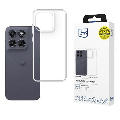 3mk ochranný kryt Clear Case pro Motorola Moto G67