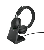 Jabra Evolve2 65/Stereo/USB/BT/Bezdrát/Stand/Černá